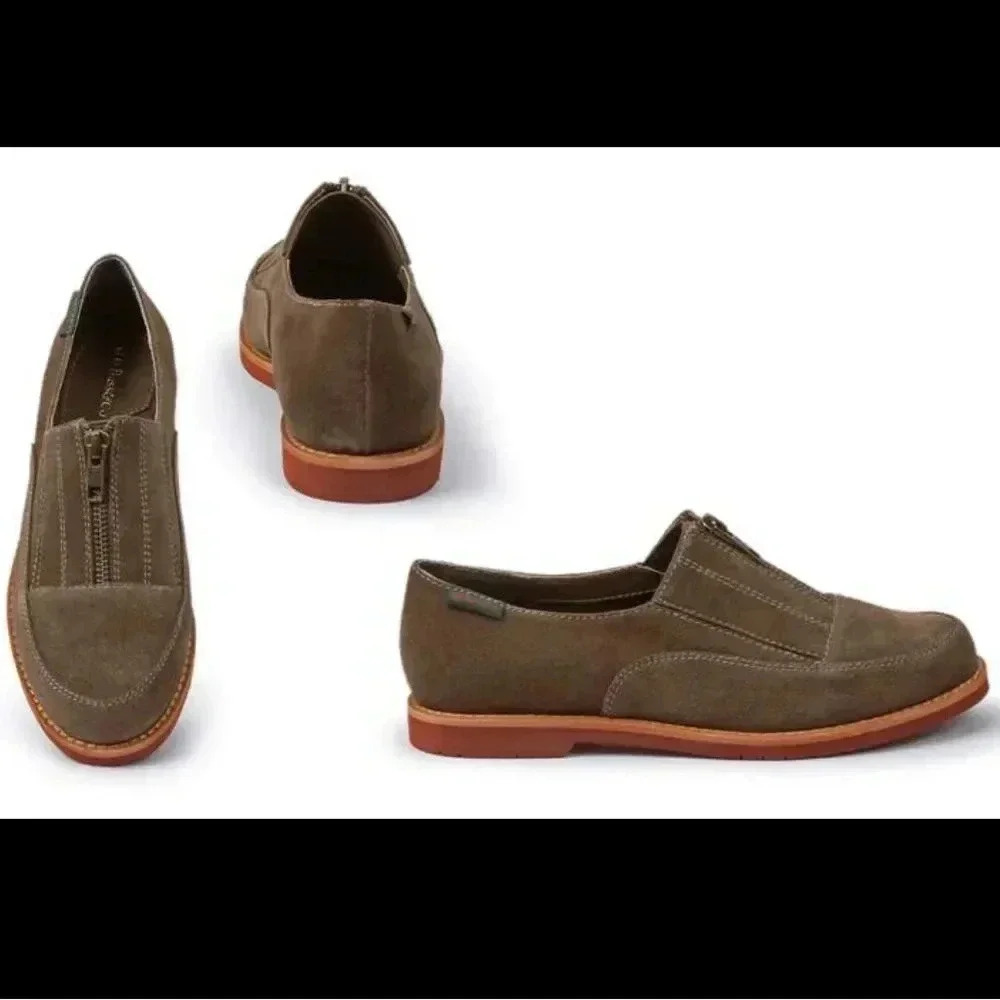 G.H. Bass & Co. Ebbie Suede Zippered Shoes